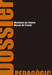 Portada del dossier pedagógico en valencià