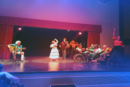 Arte flamenco en el Maset