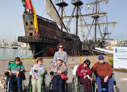 Un grupito del Maset en "Escala a Castelló".