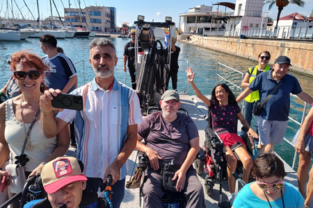 Paseando en barco